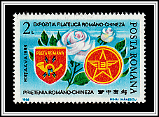 Symbols of Romanian & Chinese Post