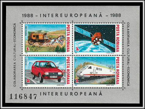 Sheet of 4