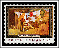Washerwoman, Ștefan Luchian