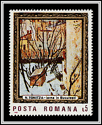 Winter in Bucharest, Nicolae Tonitza