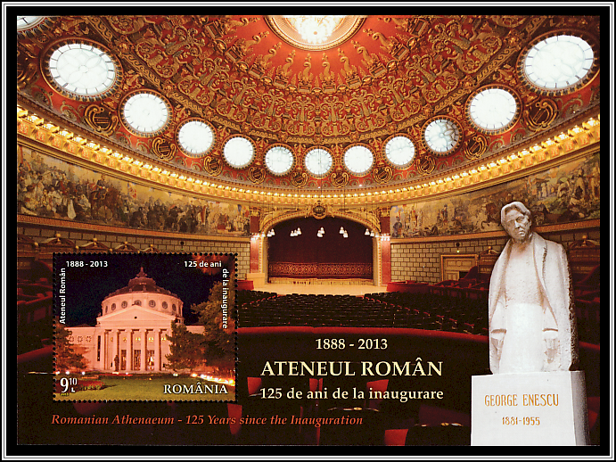 Interior View, Statue of George Enescu