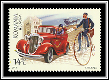Postal Van / Bicycle