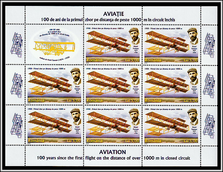 Henri Farman & Biplane