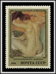 Woman at Her Toilette