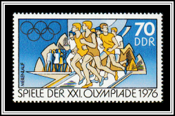 Runners in the Mile Run