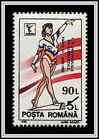 Gymnast with Surcharge