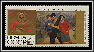 Working Students on the March