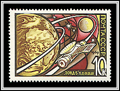 Zond 5 in Lunar Orbit