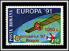 EUTELSAT Overprinted