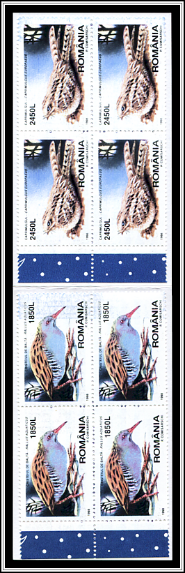 2 Panes of 4 Stamps
