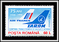 Tails of French & Romanian Airlines