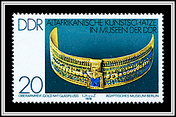 Upper Bangle, Gold with Glass Base