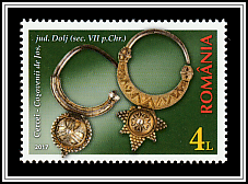Silver Earrings (7th century), Second Hoard of Coşoveni