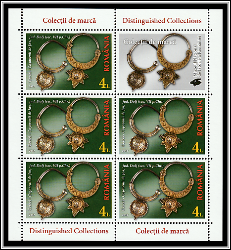 Silver Earrings (7th century), Second Hoard of Coşoveni