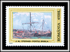 Ships in Brăila Harbor