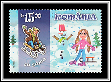 Sledding/Snowman (Winter)