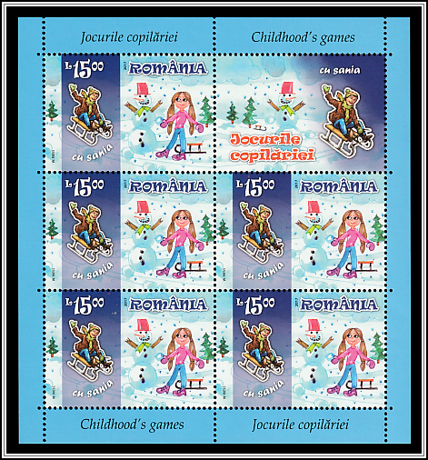 Sledding/Snowman (Winter)