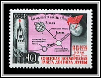 Earth, Moon, Lunik 2