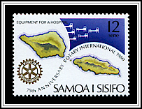 Map of Samoa