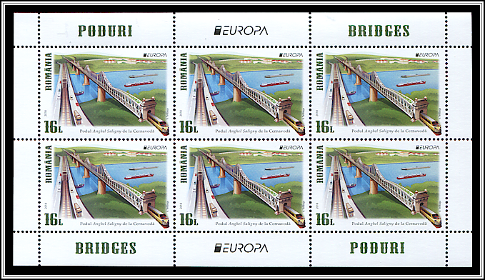 Anghel Saligny Bridge in Cernavodă