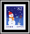 Snowman with Glove