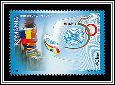Romania 50 Years UN Member
