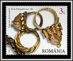 Golden Rings from Dinogetia (11th century)