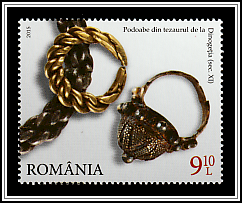 Bracelet and Ring from Dinogetia (11th century)
