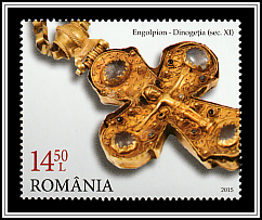 Golden Byzantine Cross from Donigetia (11th century)