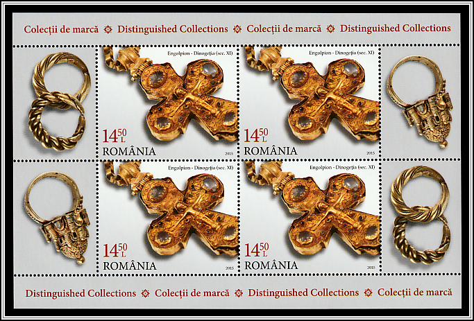 Golden Byzantine Cross from Donigetia (11th century)