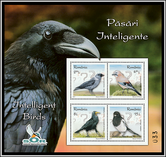 Intelligent Birds Limited Edition Souvenir Sheet