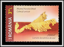 Gold Dendrite from the Gold Museum, Brad