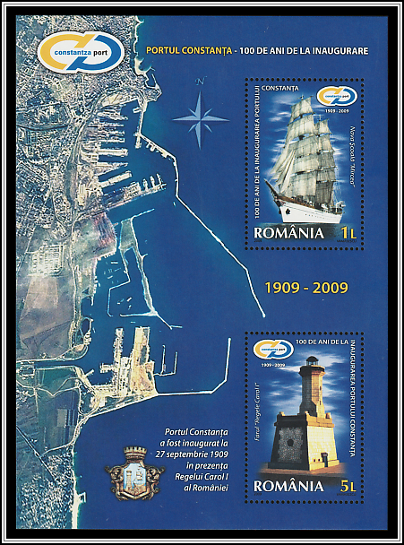 Satellite View of the Port of Constanța