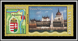 Parliament in Budapest, Arms of Hungary