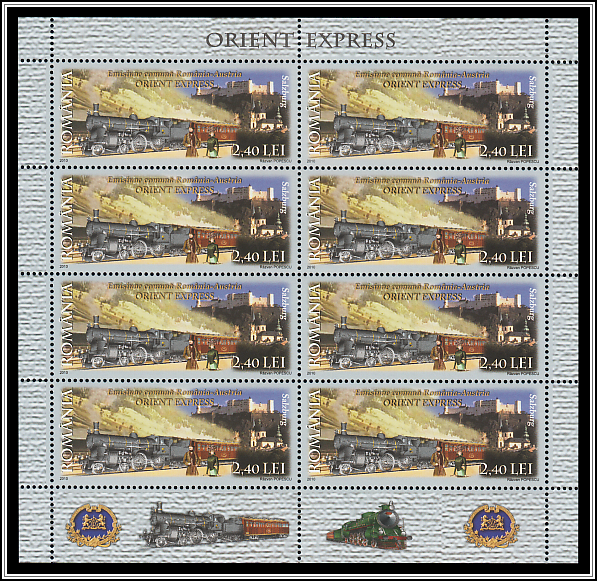 Orient Express and Hohensalzburg Castle