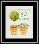 Potted Tree & Flowers