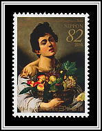 Boy with a Basket of Fruit
