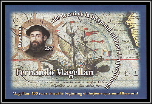 Magellanm Map, and Ship
