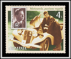 King Michael I with Aero 30 Roadster