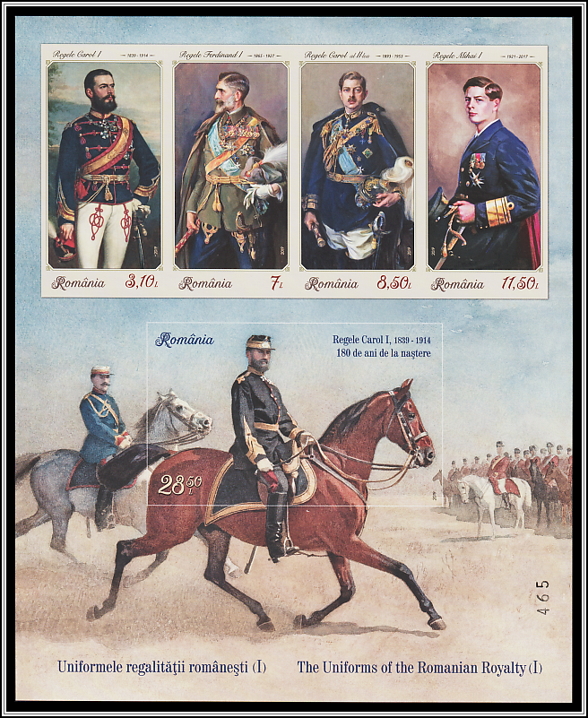 The Kings of Romania in Military Uniforms