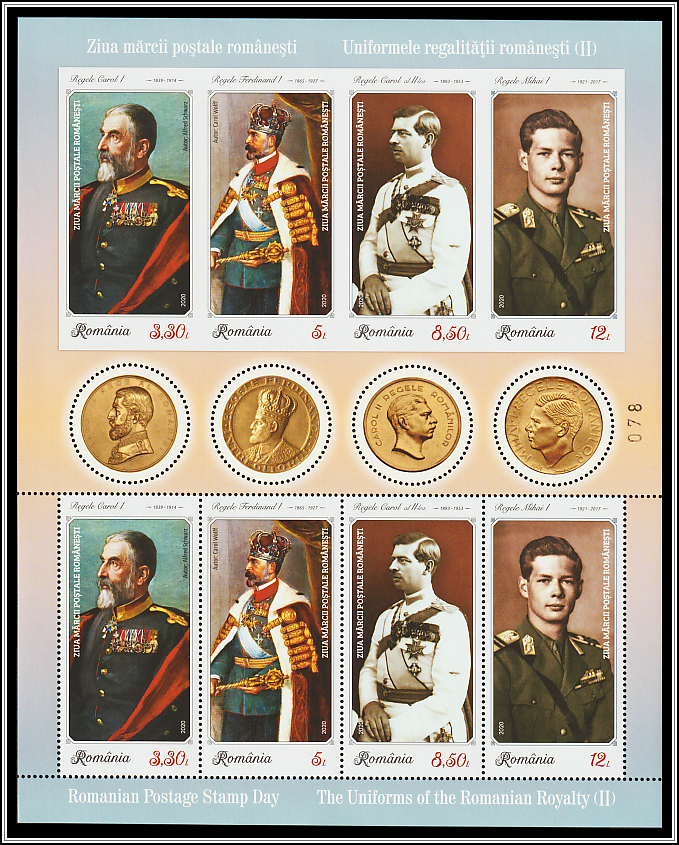 The Kings of Romania in Military Uniforms