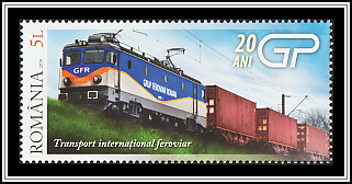 Electric Locomotive and Rail Cars