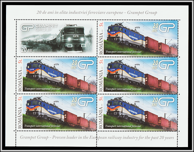 Electric Locomotive and Rail Cars