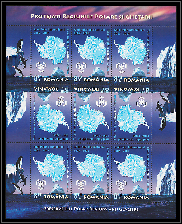 Map of Antarctica, Iceberg