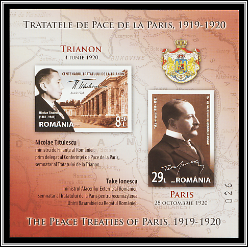 The Treaties of Trianon and Paris