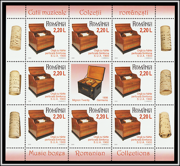 Simfonia Music Box, USA 1900