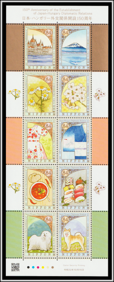 Scenes of Hungary and Japan