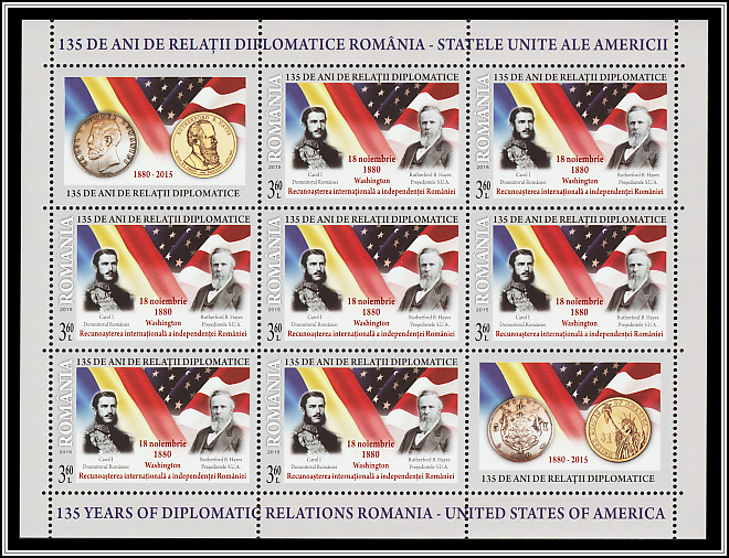 Prince Carol I and President Rutherford B. Hayes
