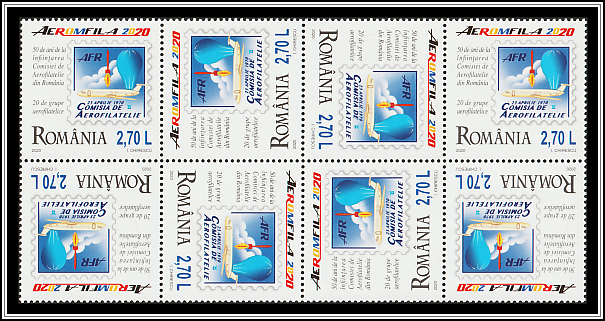 50th Anniversary of the Romanian Aerophilately Comission