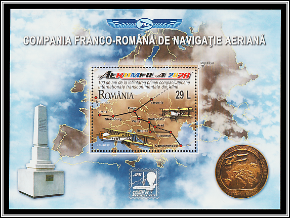 Centenary of Franco-Romanian Air Navigation Company